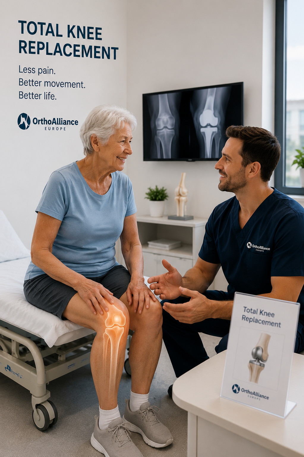Total Knee Replacement - Ortho Alliane Europe